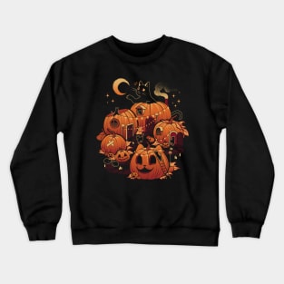 Pumpkin House Halloween by Tobe Fonseca Crewneck Sweatshirt